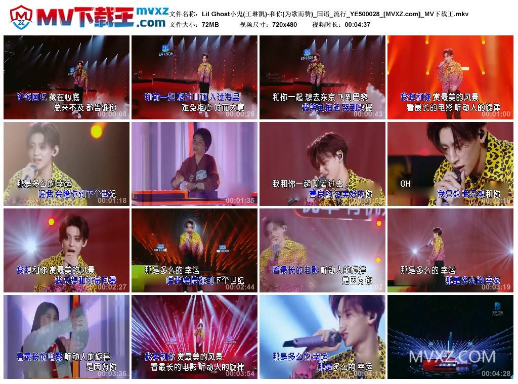 Lil Ghost小鬼(王琳凯)-和你(为歌而赞)_国语_流行_YE500028